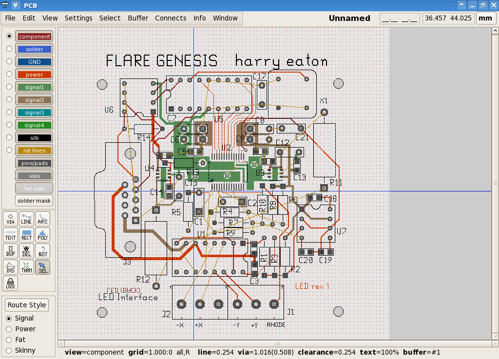 CAD circuit board design